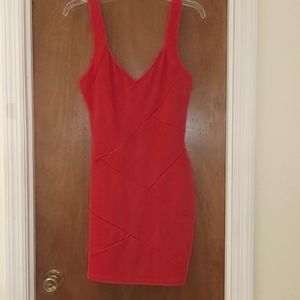 Forever 21 Coral Bandange Dress